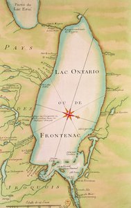 Kaart van Lake Ontario